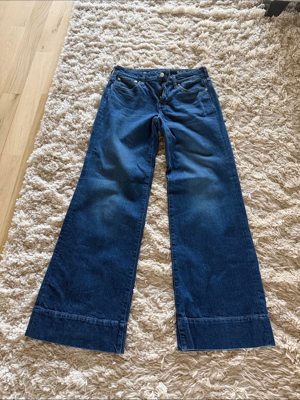 J.Crew '96 Low Rise Denim Trouser Jeans Blue Waist 25